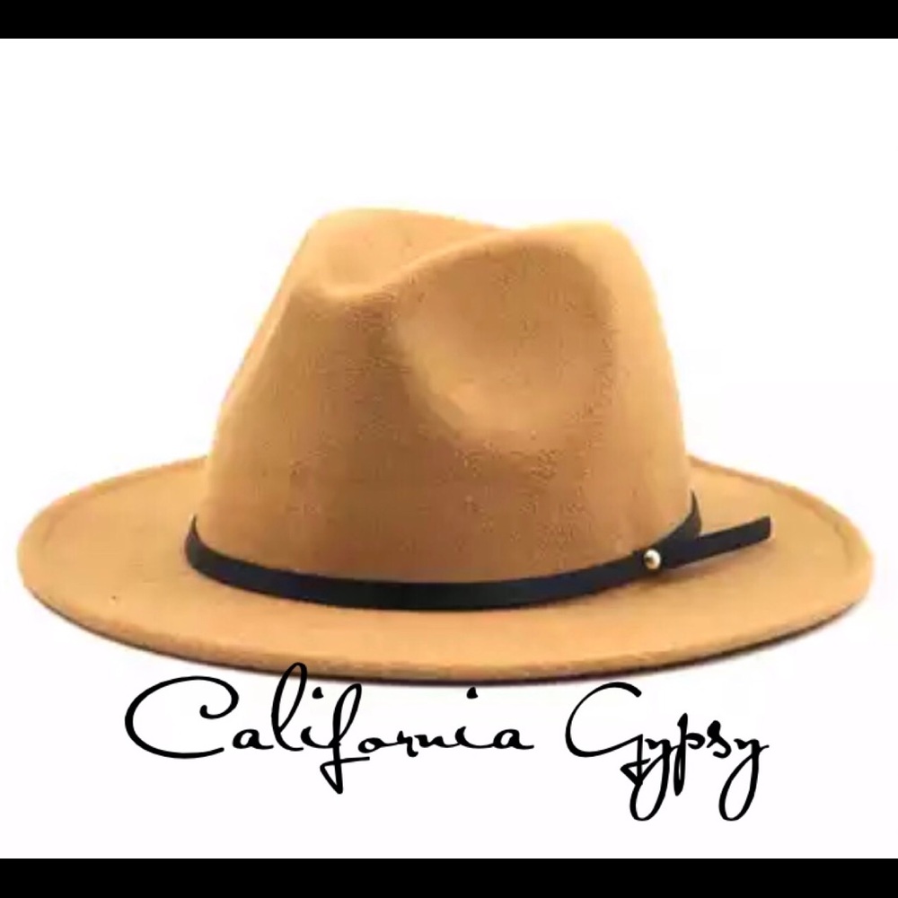 Boho Western Fedora Rancher Hat - Picture 1 of 4